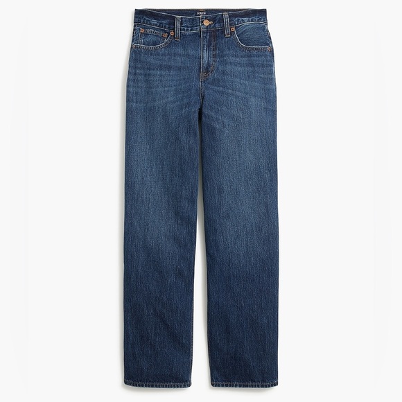 J. Crew 90s Vintage Baggy Tall Jeans Size 32T - Picture 5 of 5